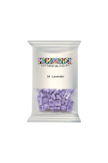 Bag of Bricks-Lavender 10 - Memobrick