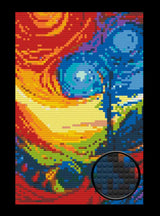 Abstract Tree Bricked Mosaic Home Decor 20x30" — photo 1