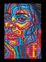 Abstract Women Bricked Mosaic Home Decor 20x30" — photo 1