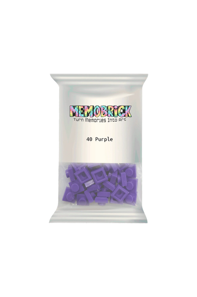 Bag of Bricks - Purple 40