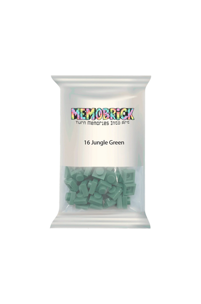 Bag of Bricks - Jungle Green 16