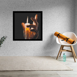 Candle Light Home decoration Bricked Mosaic Portrait 16x16" — photo 2