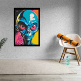 Pop Art Alien Brick Mosaic Art Kit - 20x30 in DIY Wall Decor — photo 2
