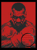 Mike Tyson Art Piece Home Wall Decor Bricked Mosaic Portrait 40x30"