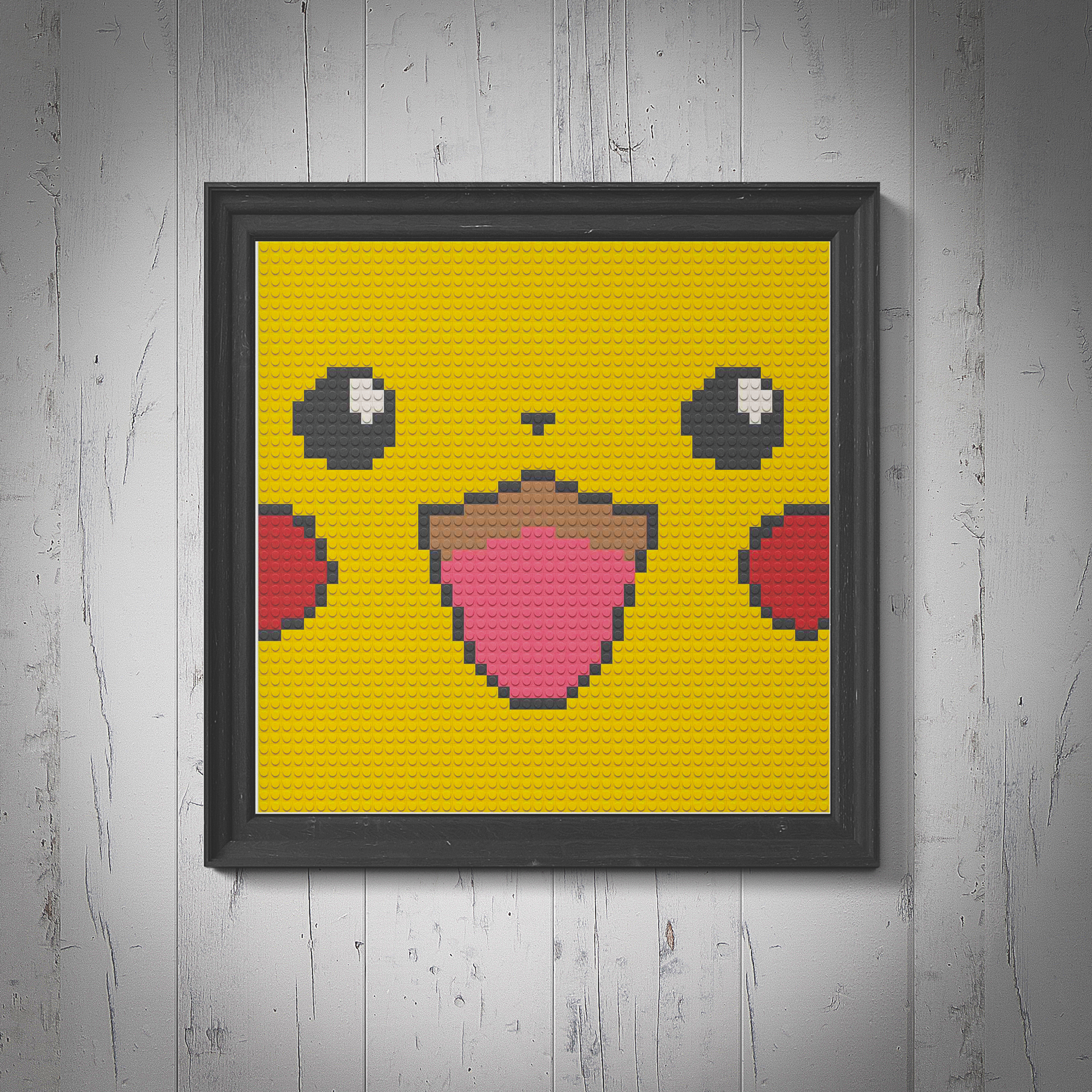 PIKACHUBRICKEDMOSAICPORTRAIT16