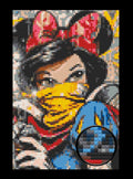 Snow White Bricked Mosaic Home Decor 20x30" Memobrick