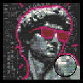 Swag Greek Statue  Home Decor Bricked Mosaic Portrait 20x20 - Memobrick