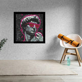 Swag Greek Statue  Home Decor Bricked Mosaic Portrait 20x20 — photo 2
