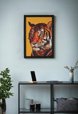TIGER BRICKED MOSAIC PORTRAIT 20X30 — photo 2