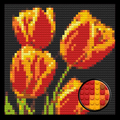 Tulips-Home-Decoration-Bricked-Mosaic-Portrait-16x16
