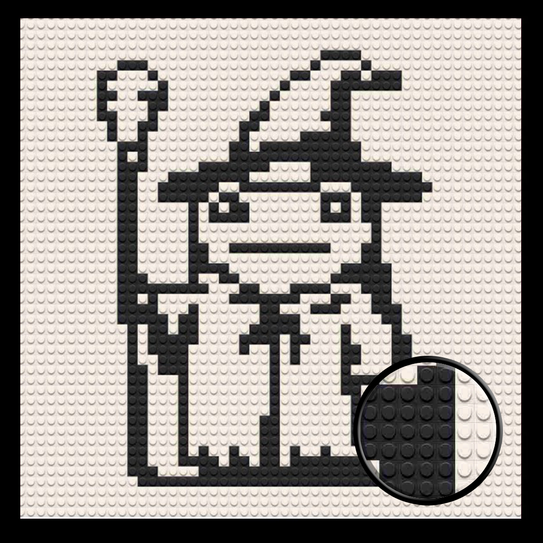 Wizard-Frog-Home-Decoration-Bricked-Mosaic-Portrait-16x16