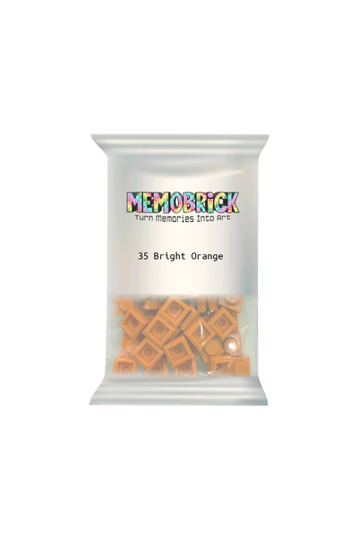 Bag of Bricks - Bright Orange 35
