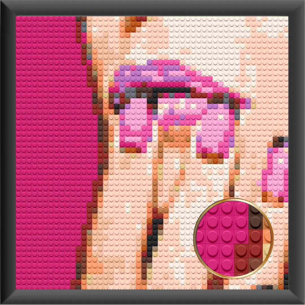 Bricked Mosaic 16x16" Beauty - Memobrick