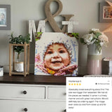 Custom Bricked Mosaic Portrait 16x16" — photo 9